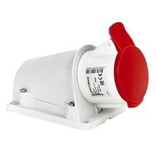 Load image into Gallery viewer, Schneider Pratika 4 Pin Industrial Wall Mounted Socket Splashproof
