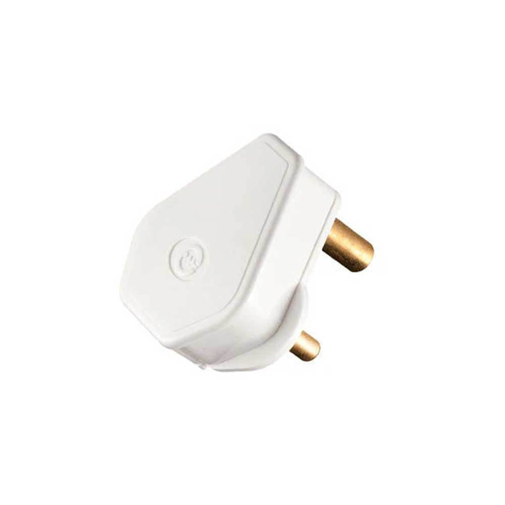 Tradeprice Plug Top PVC 3P 6A 240V - White