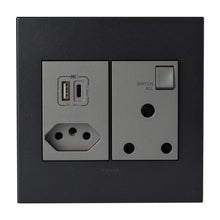 Load image into Gallery viewer, Legrand Arteor USB Combo Socket 4 x 4
