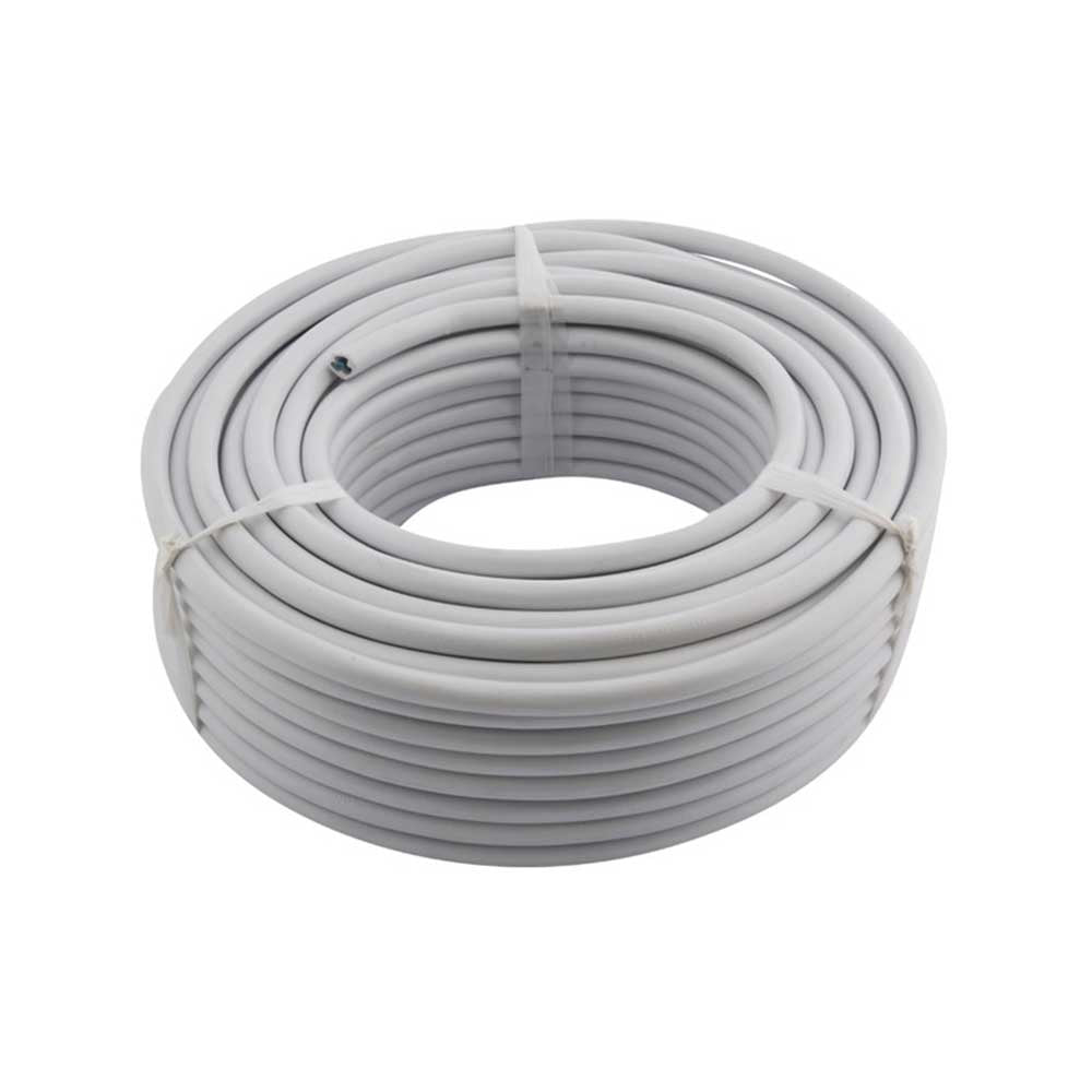 Tradeprice Cabtyre Cable 1mm x 3 Core | 5 to 100m - White