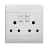 CBi Double Switched Socket 4 x 4