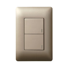 Load image into Gallery viewer, Legrand Ysalis 2 Lever 1 Way Light Switch 4 x 2
