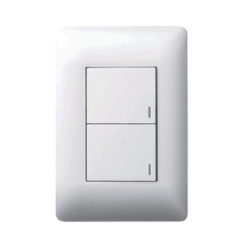 Legrand Ysalis 2 Lever 1 Way Light Switch 4 x 2