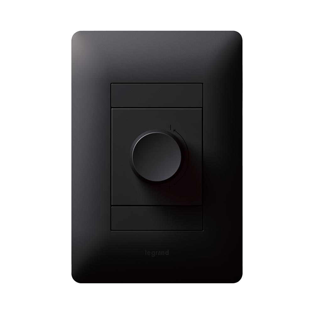 Legrand Ysalis Rotary Dimmer Light Switch 4 x 2 (PYD124WHT
