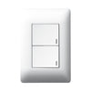 Legrand Ysalis 2 Lever Switch with Dimmer 4x2