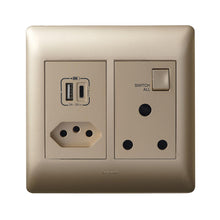 Load image into Gallery viewer, Legrand Ysalis RSA Slimline USB Type-A &amp; Type-C Combo Socket 4 x 4
