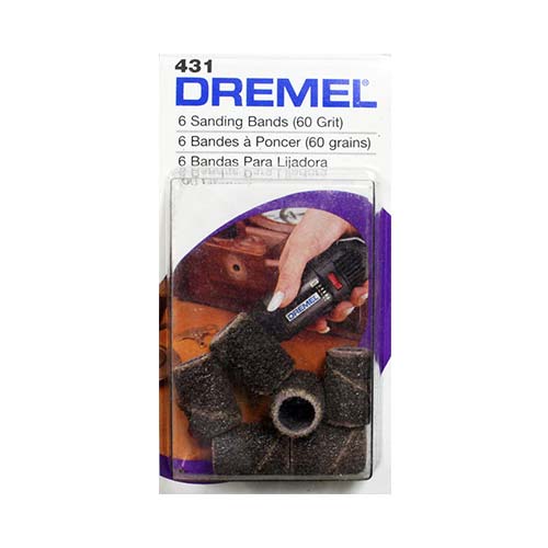 Dremel Sanding Band 431 6.4mm 60 Grit