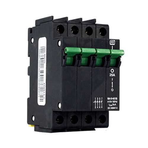 CBi Mini Rail Isolator 4 Pole 3kA 63A - QA-S-4(13)