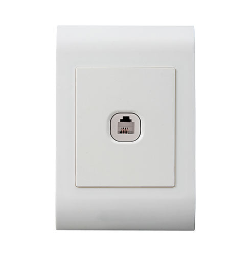 Lesco Pipelli Telephone Socket 2 x 4
