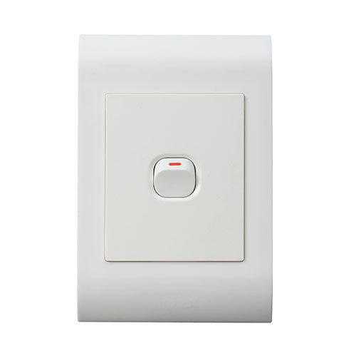 Lesco Pipelli 1 Lever 1-Way Light Switch 4 x 2