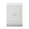 Lesco Pipelli 1 Lever 1-Way Light Switch 4 x 2