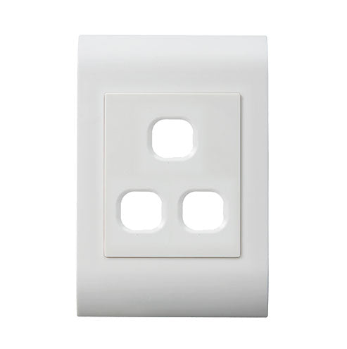 Lesco Pipelli Cover Plate 3 Module 2 x 4
