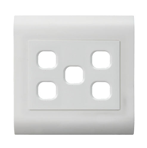 Lesco Pipelli Cover Plate 5 Module 4 x 4