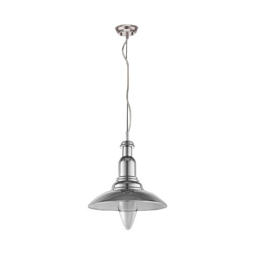 K. Light Metal Pendant - Chrome