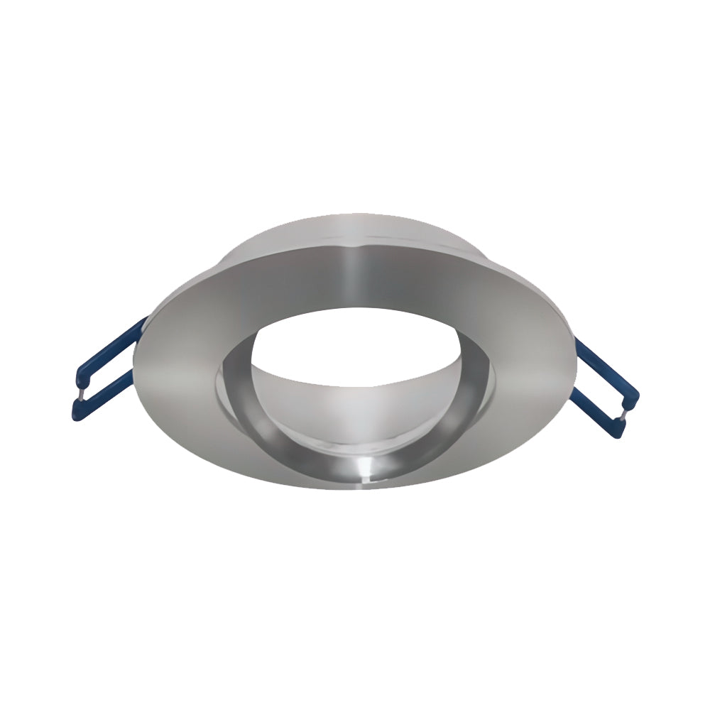 PioLED S8818 Tilt Recessed Downlight GU10 92mm - Silver