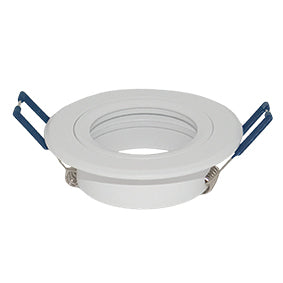 PioLED WN717 Fixed Round Aluminium Downlight - White