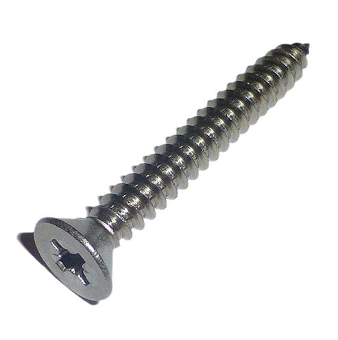 Ruwag CSK Pozi Self Tapping Screw 4 x 25mm (10)