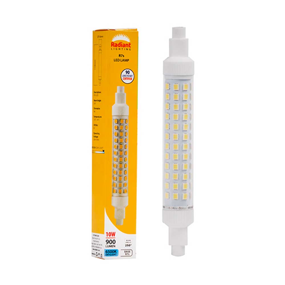 Radiant LED QI Bulb J118 R7s 10W 6500k
