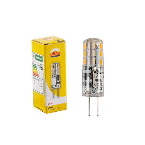 LED Bulb 12V G4 1.5W 3000K