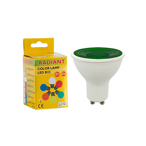 LED Bulb GU10 5W Green