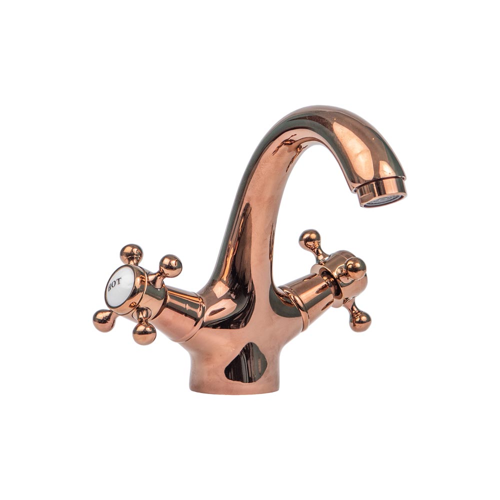 RossCo Short Basin Mixer Tap with Quarter Turn