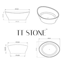 Load image into Gallery viewer, Two Tone Stone Renovatio Countertop Vanity Basin
