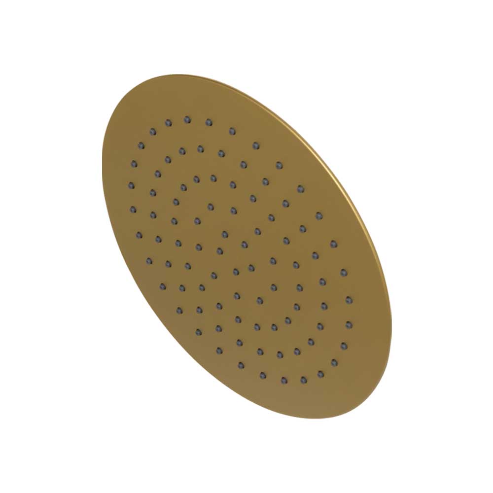 BluTide Rose Shower Head 250mm - Brushed Brass