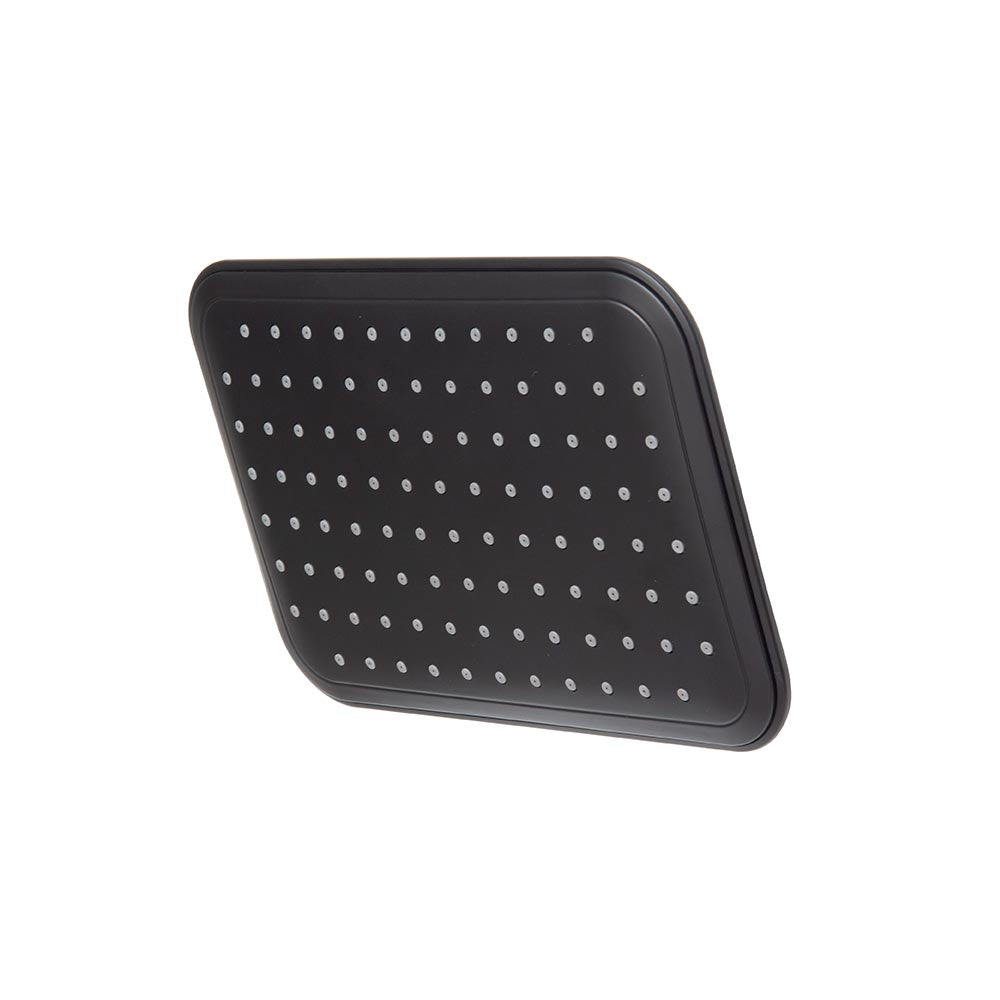 BluTide Shower Head 250 x 170mm - Matt Black