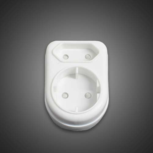 Selectrix Adaptor Schuko Euro - White
