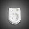 SGA Adaptor Schuko Euro - White
