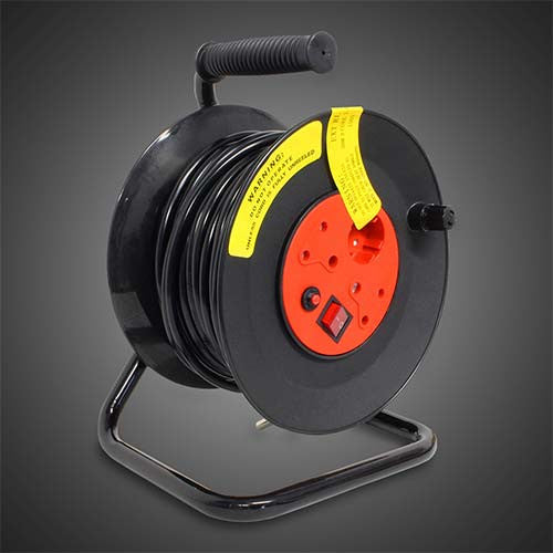 Selectrix Open Reel Extension Cord 30m