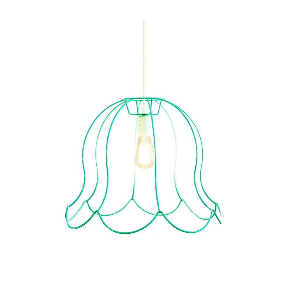 Wire World Adine Lampshade Gloss Wired Pendant