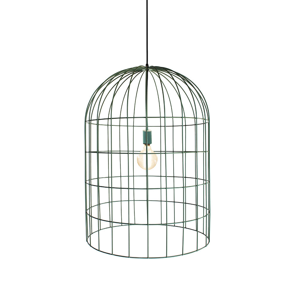 Wire World Medium Bird Cage Wired Pendant