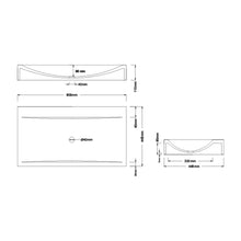 Load image into Gallery viewer, Crystallite Stone Single Wave Basin
