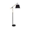 Bright Star Metal & Wood Floor Standing Lamp