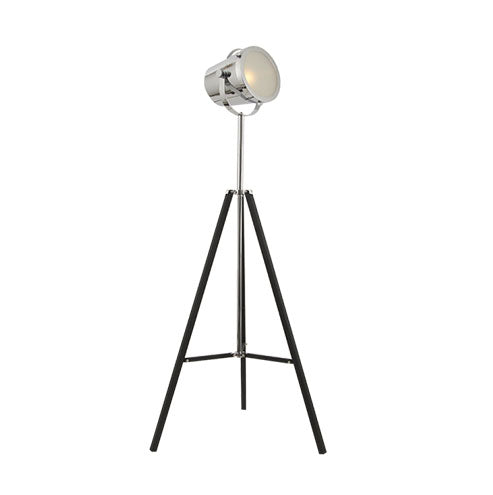 Bright Star Trio Polished Chrome Floor Standing Lamp