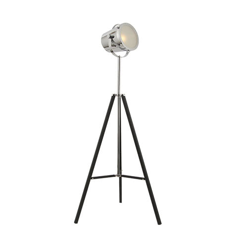 Trio Polished Chrome Floor Standing Lamp