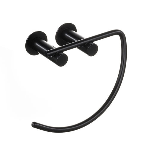 Stunning Bathrooms Open Ended Towel Holder - Black