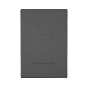 Sonoff M5 SwitchMan Matter WiFi Wall Switch 3 Gang - Dark Grey