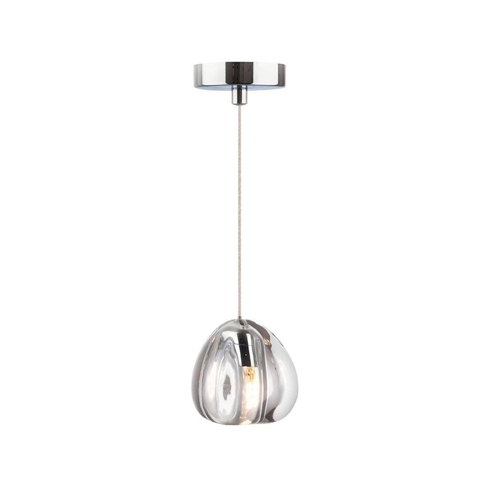 DARK Squish Glass Ball Pendant