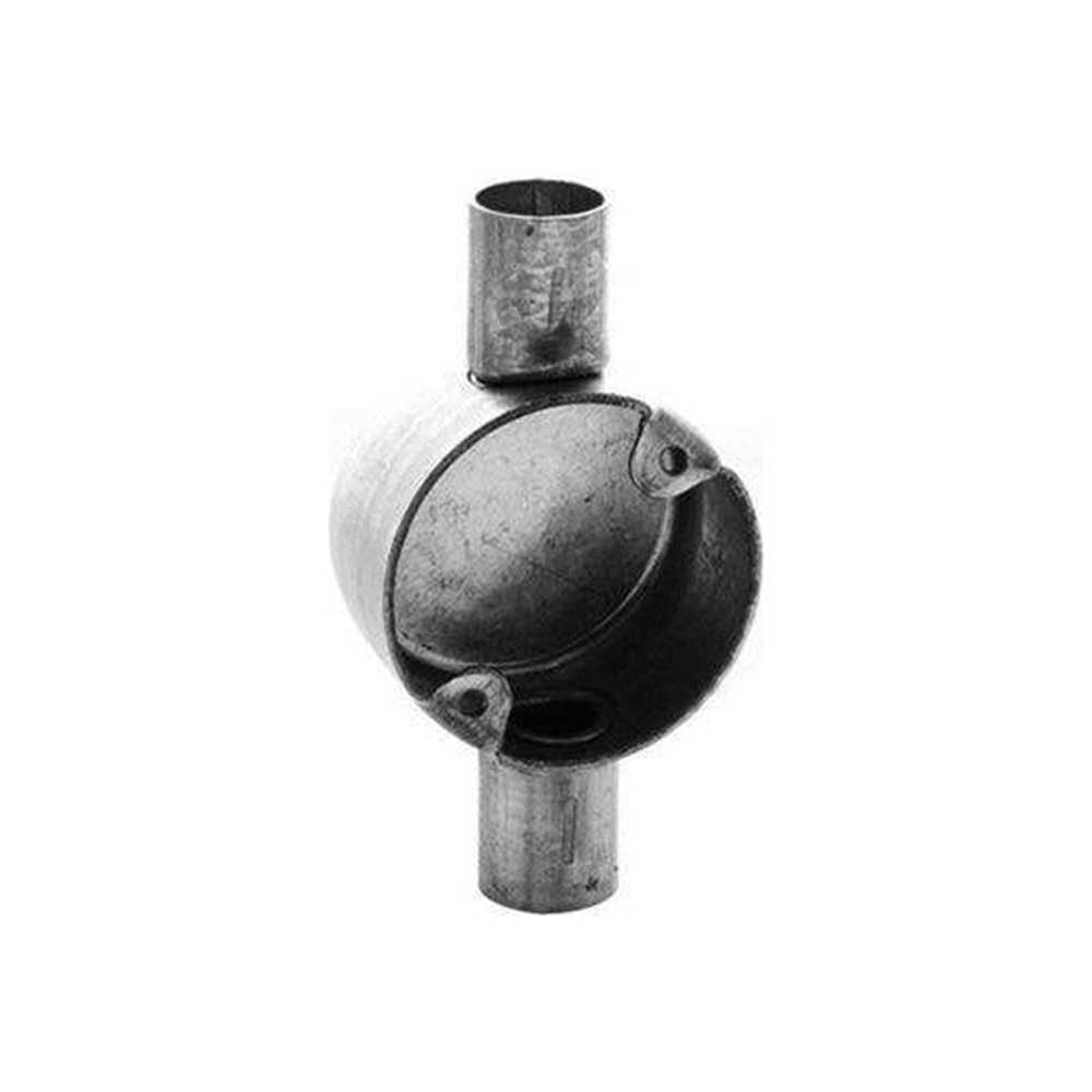 Tradeprice Bosal Galvanised 2-Way Conduit Box 25mm