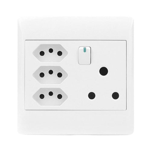 S-TEC RSA + 3 x Slimline Combo Socket 4 x 4