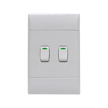 Load image into Gallery viewer, CBi Switch Ultra 2 Lever 2-Way Light Switch 4x2

