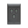 CBi Switch Ultra 3 Lever 1-Way Light Switch 4x2