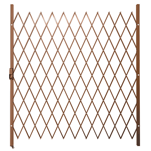 Xpanda Saftidor G Slamlock Security Gate 2000x1800mm - Matt Bronze
