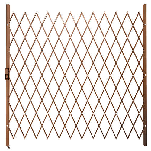 Xpanda Saftidor H Slamlock Security Gate 2000x1950mm - Matt Bronze