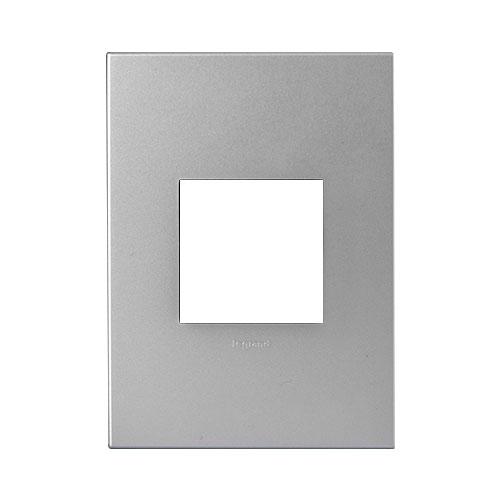 Legrand Arteor Cover Plate 2 Module - Soft Aluminium