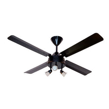Load image into Gallery viewer, Solent High Breeze 4 Blade Ceiling Fan 1200mm - Black
