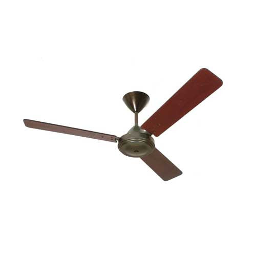 Solent High Breeze 3 Blade Ceiling Fan 1200mm - Bronze / Mahogany