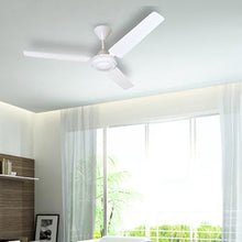 Load image into Gallery viewer, Solent High Breeze 3 Blade Ceiling Fan 1200mm - White
